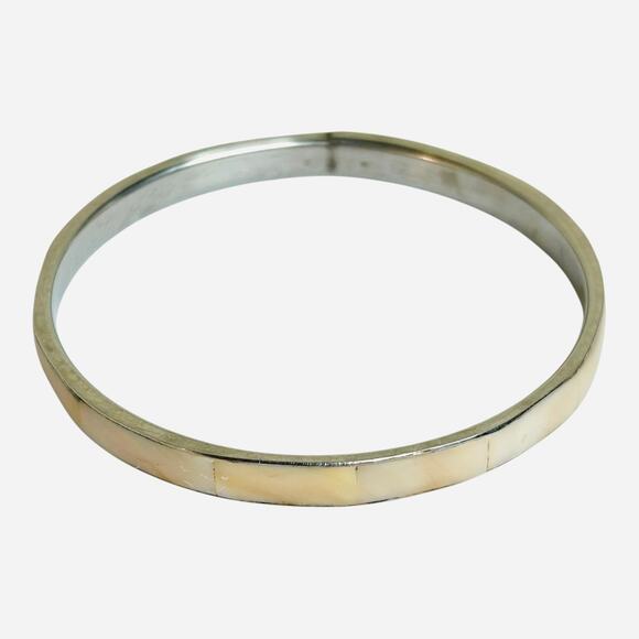 Mixed Bangle Bracelets Lot Good Condition Gold Tone Silver Tone - Picture 6 of 8